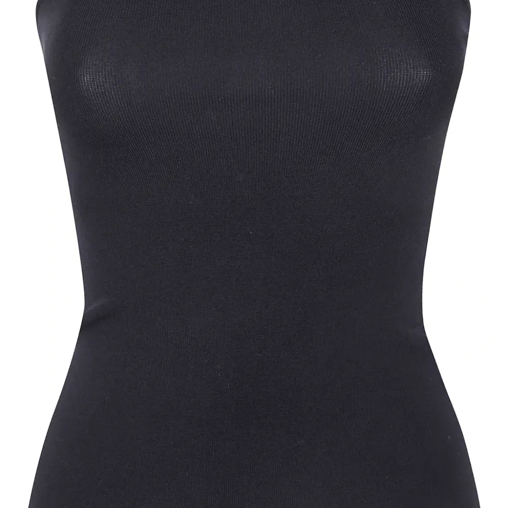 Топ без бретелек в рубчик