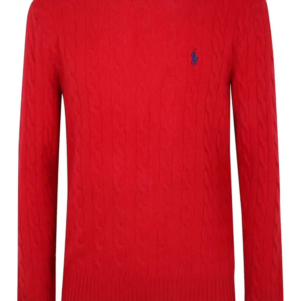 Вязаный джемпер с логотипом