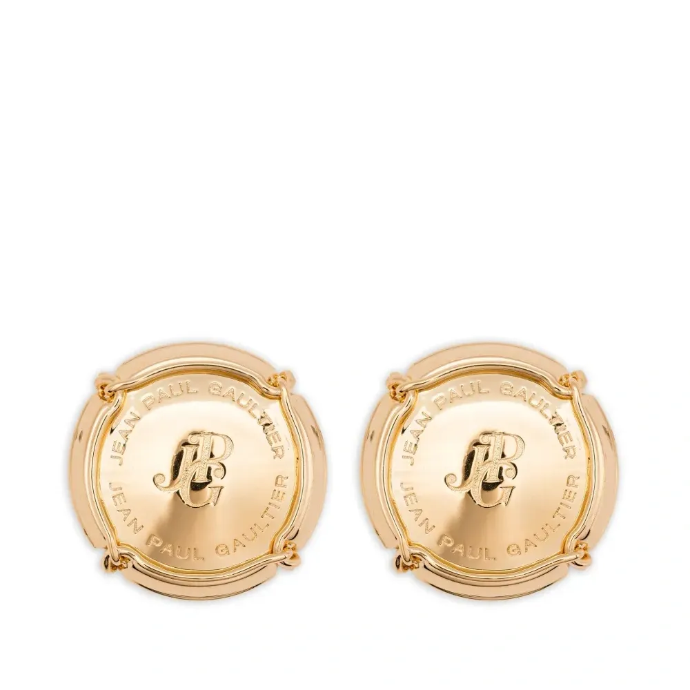 Серьги с логотипом