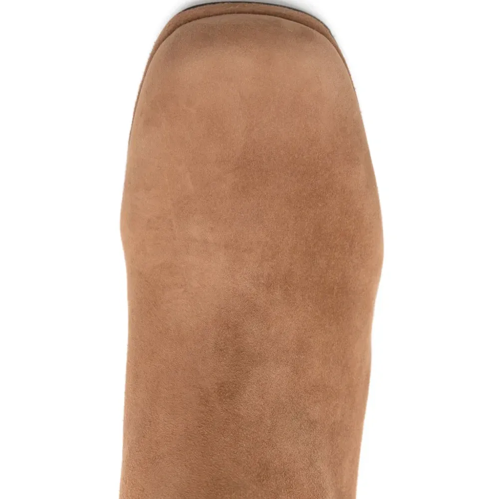 Ботильоны на блочном каблуке