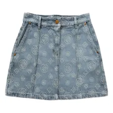 Юбка с монограммным узором Юбка с монограммным узором