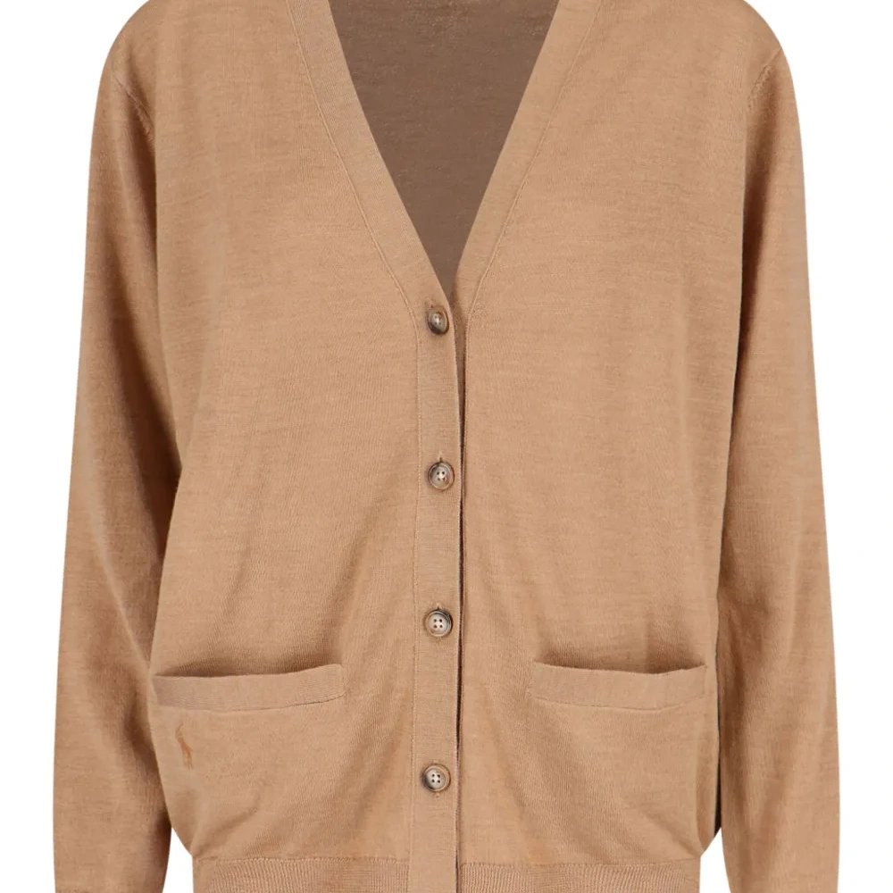 Кардиган с V-образным вырезом