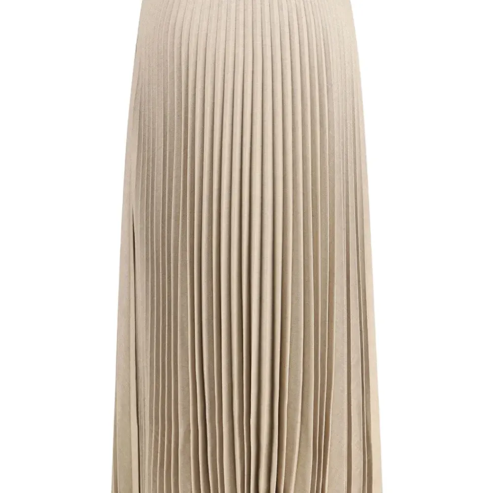 Шерстяная плиссированная юбка