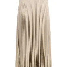 Шерстяная плиссированная юбка