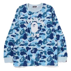 Лонгслив с камуфляжным принтом