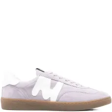 Замшевые кроссовки