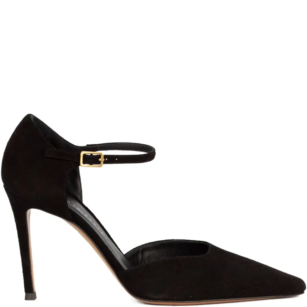 Туфли-лодочки Donella на каблуке 70 мм с ремешком и пряжкой