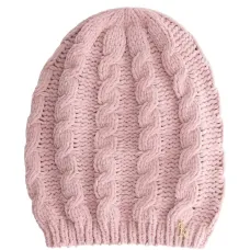 Шапка-бини с косами и логотипом