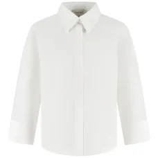 Рубашка с остроконечным воротником