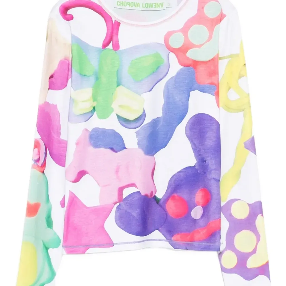 Футболка с абстрактным принтом Футболка с абстрактным принтом