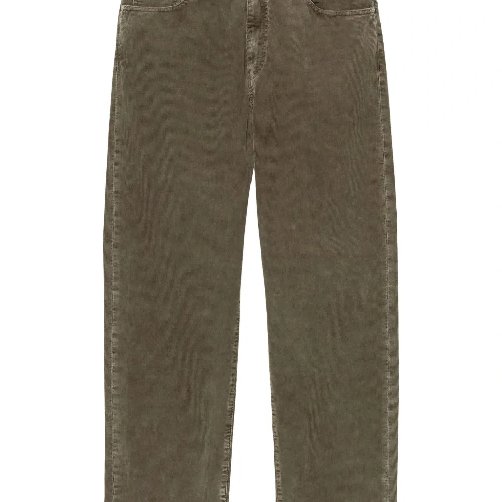 Прямые вельветовые брюки