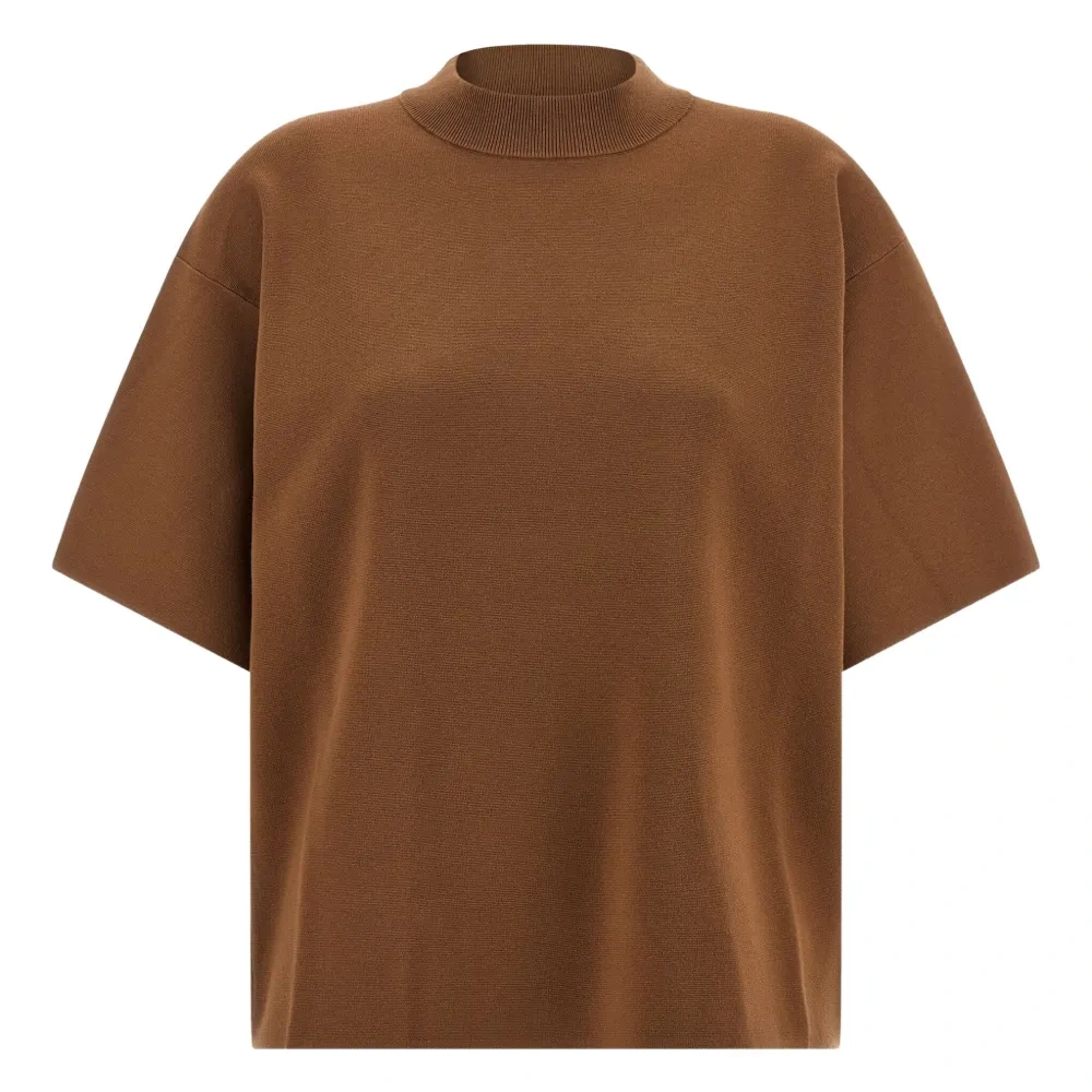 Топ с круглым вырезом