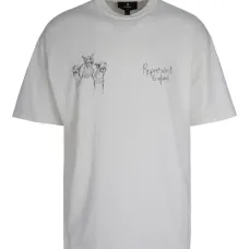 Футболка с ручным рисунком чистокровной лошади