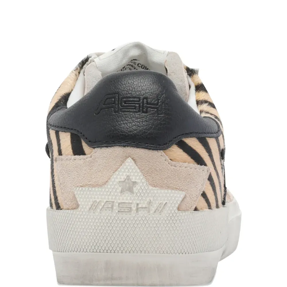 Кроссовки с зебровым принтом Moonlight