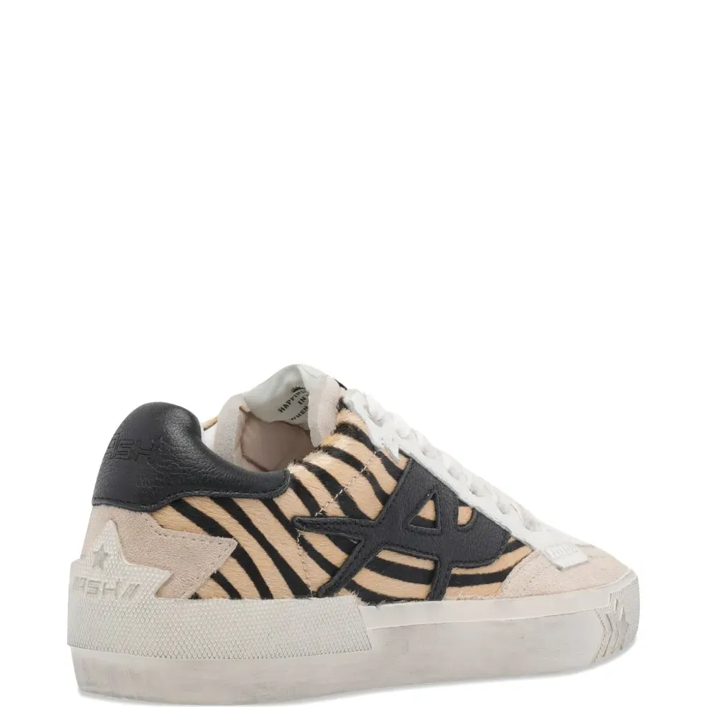 Кроссовки с зебровым принтом Moonlight