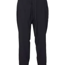 Брюки с заниженной посадкой и эластичным поясом Брюки с заниженной посадкой и эластичным поясом