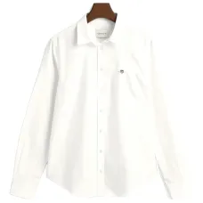Рубашка с логотипом на пуговицах Рубашка с логотипом на пуговицах
