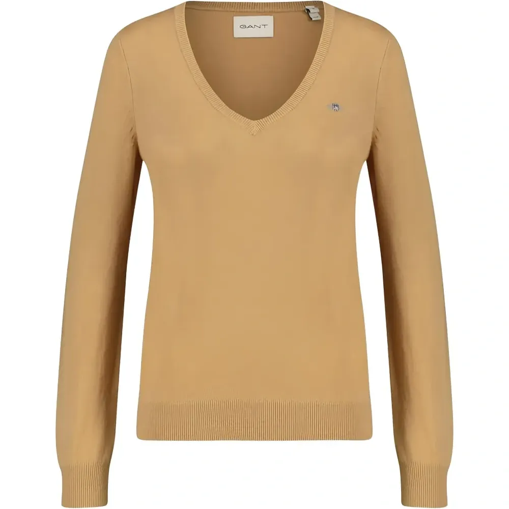 Топ с V-образным вырезом