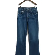 Джинсы-клёш из денима