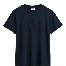 Футболка с тиснением и короткими рукавами