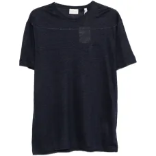 Футболка с круглым вырезом и короткими рукавами