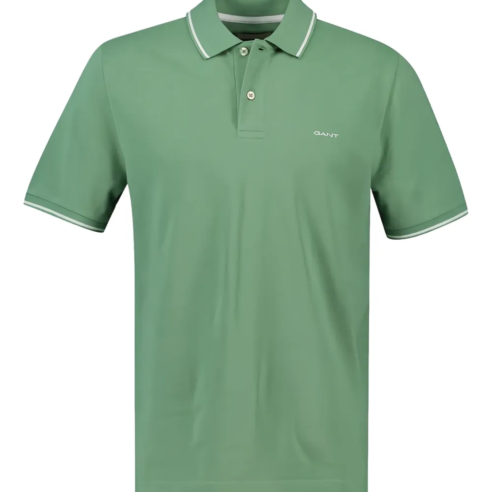 Поло на пуговицах