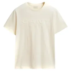 Футболка с тиснённым логотипом