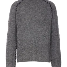 Свитер с высоким воротом