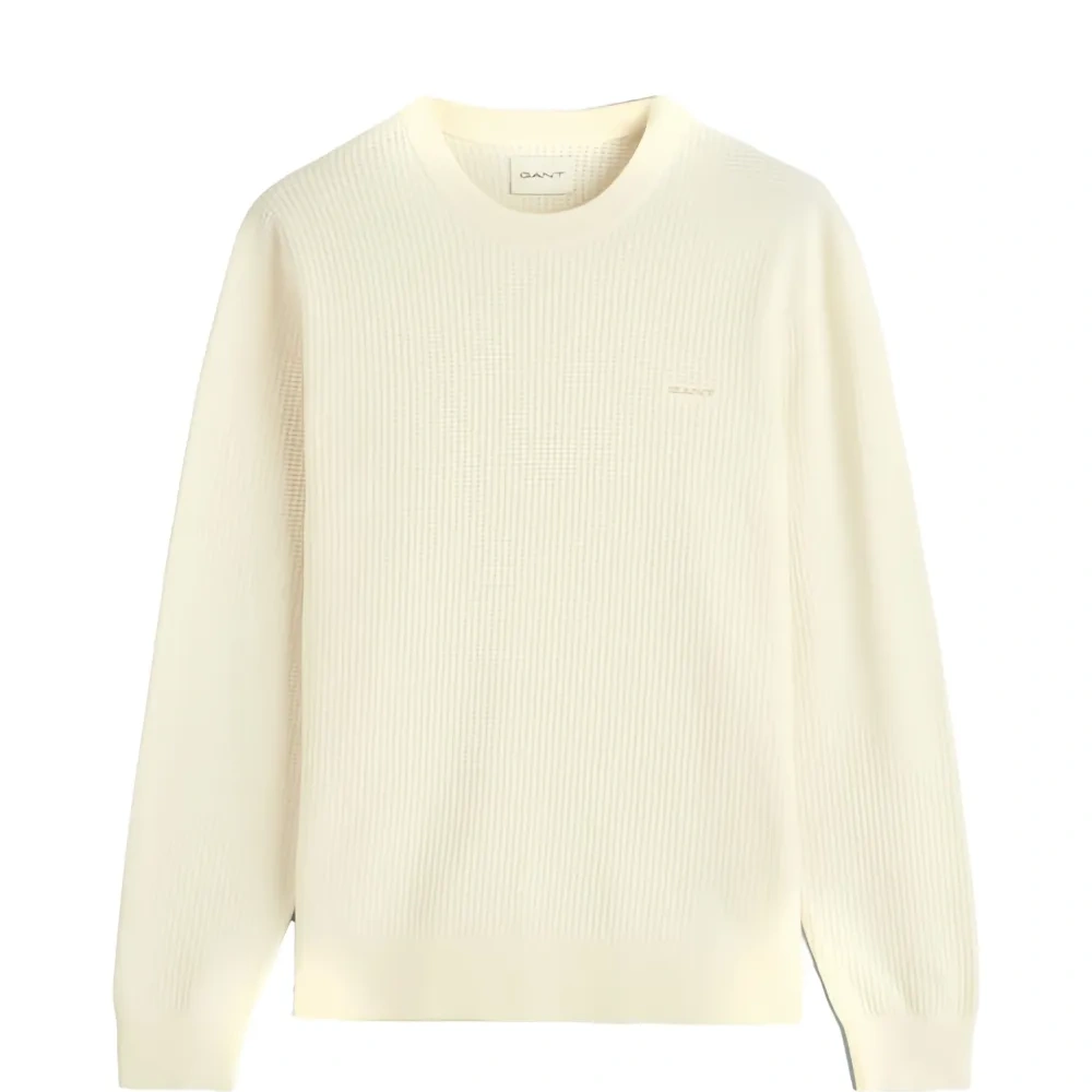 Свитер с круглым вырезом