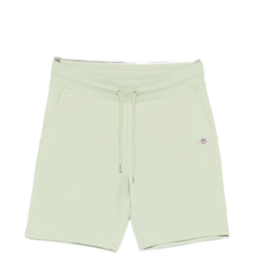 Шорты с вышивкой и кулиской