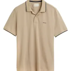 Поло с отделкой кантом