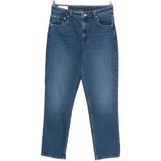 Джинсы прямого кроя с архивными шлевками