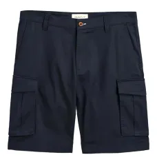 Карго-шорты с клапанами на карманах Карго-шорты с клапанами на карманах