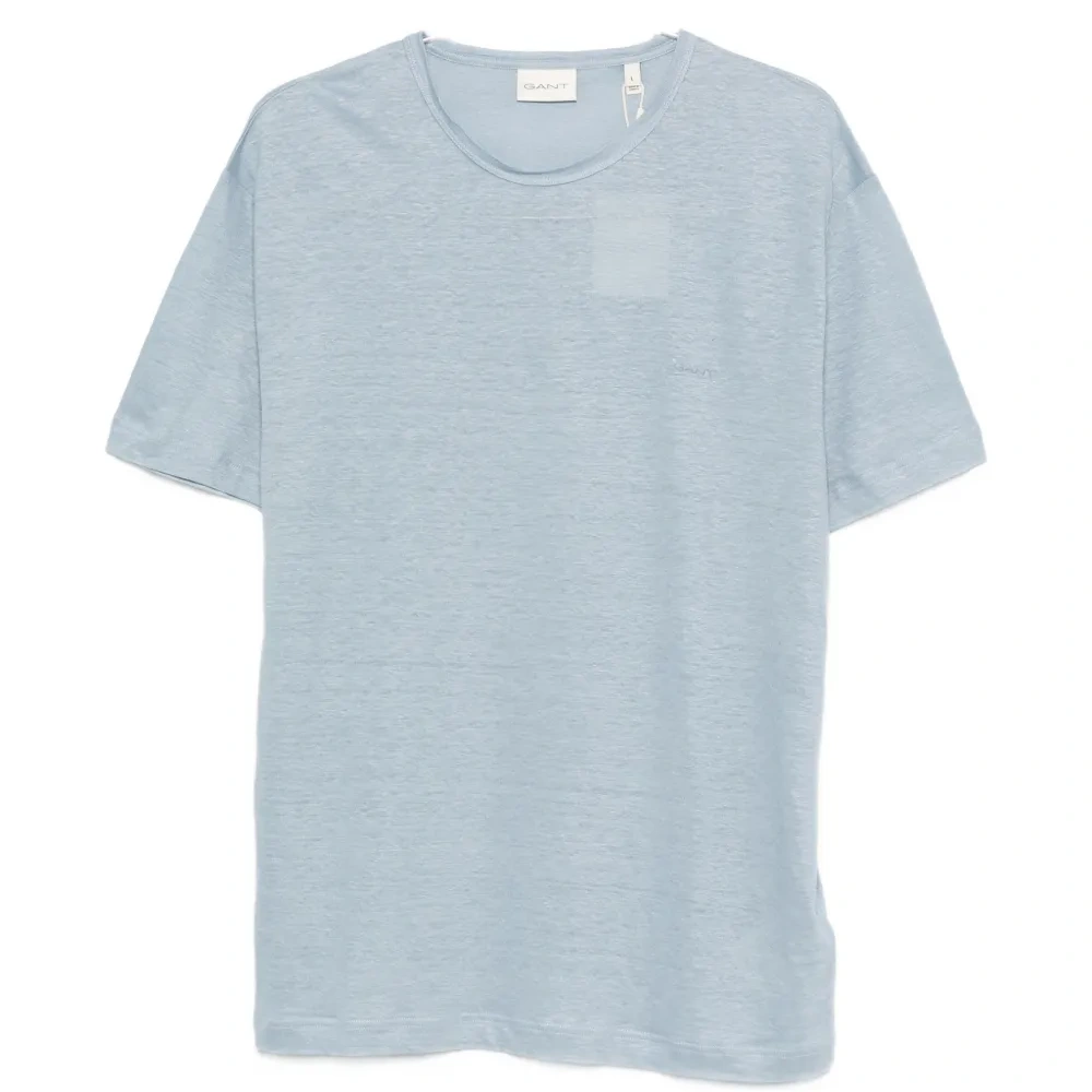 Футболка с круглым вырезом и короткими рукавами