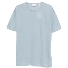 Футболка с круглым вырезом и короткими рукавами