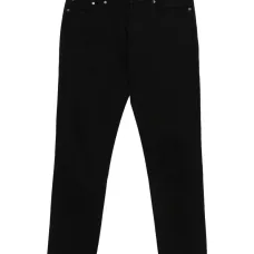 Брюки с нашивкой-логотипом