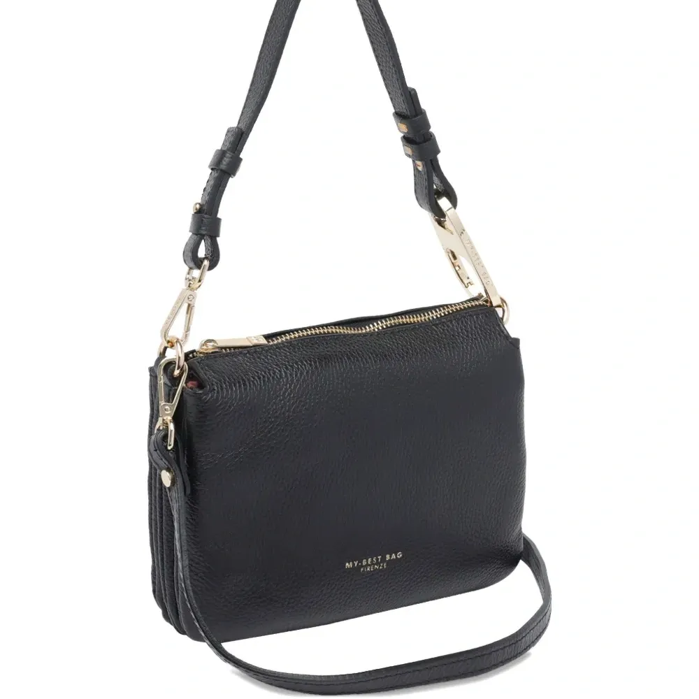 Сумка-тоут из кожи с логотипом Сумка-тоут из кожи с логотипом