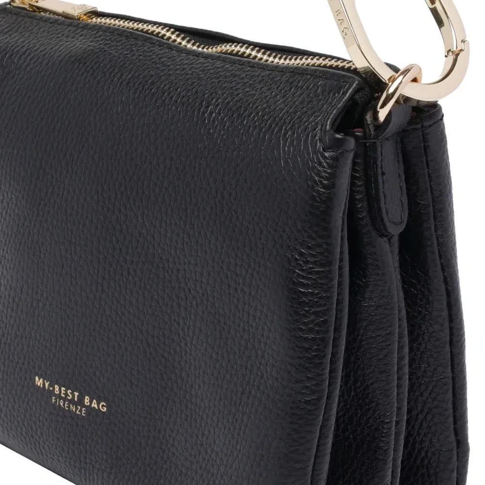 Сумка-тоут из кожи с логотипом Сумка-тоут из кожи с логотипом