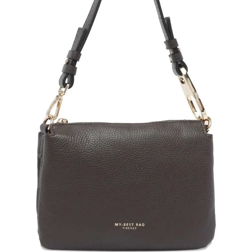 Кожаная сумка-тоут