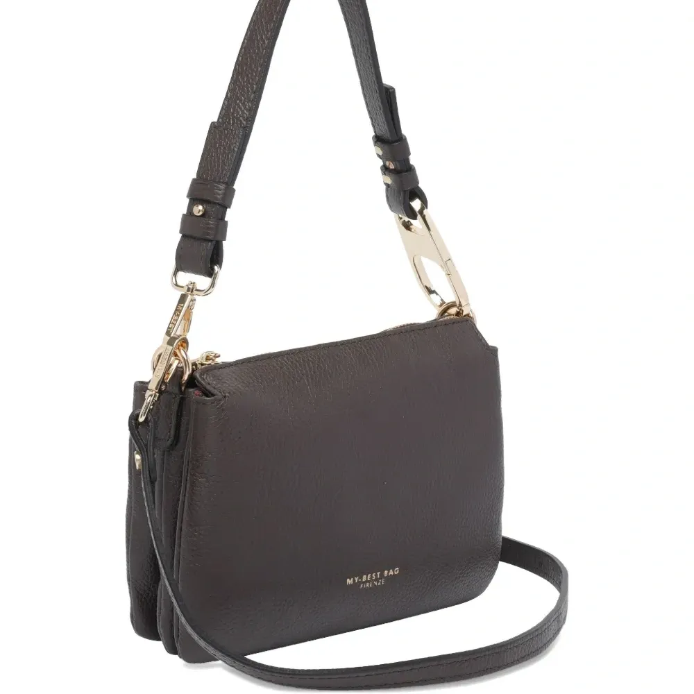 Кожаная сумка-тоут