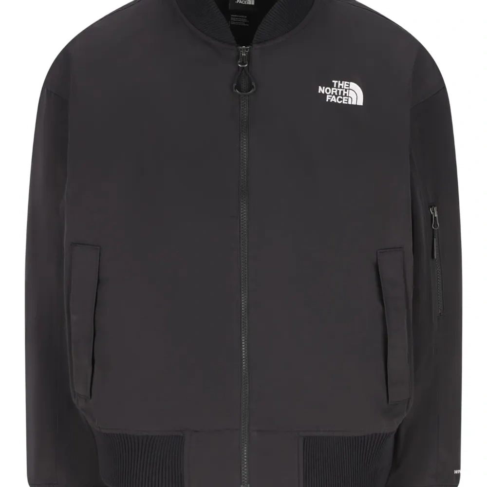 Бомбер на молнии с ребристой отделкой