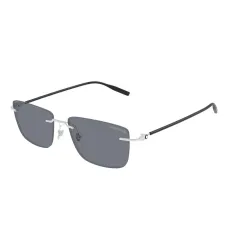 Прямоугольные безободковые солнечные очки