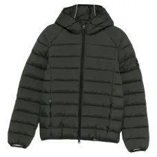 Стёганая куртка с капюшоном