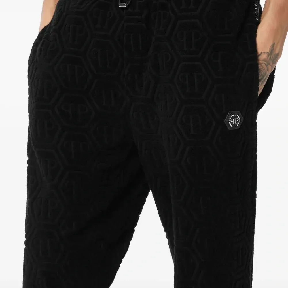 Жаккардовые спортивные брюки