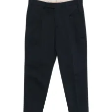 Брюки со складками на передней части