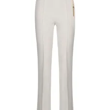 Брюки из крепа с цепочками и кисточками