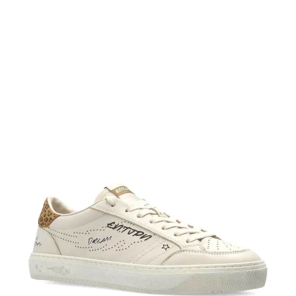 Кроссовки с леопардовым принтом