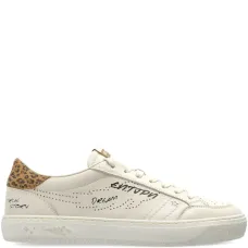 Кроссовки с леопардовым принтом