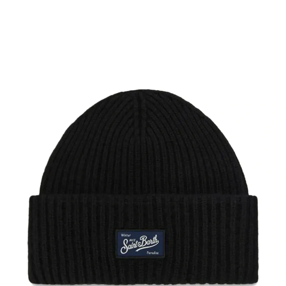 Рифленая шапка оттенка "ягода"