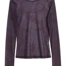 Топ с принтом и длинными рукавами